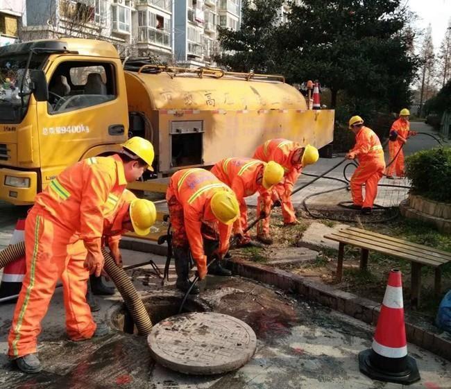 富川市政管道清淤